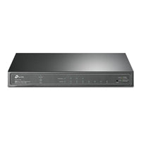 TL-SG2008P JetStream 8-Port Gigabit Smart Switch with 4-Port PoE+ TL-SG2008P JetStream 8-Port Gigabit Smart Switch with 4-Port PoE+